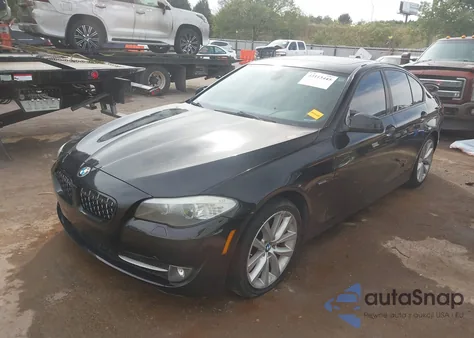 2011 BMW 535I из США, поврежденный, VIN WBAFR7C56BC603503